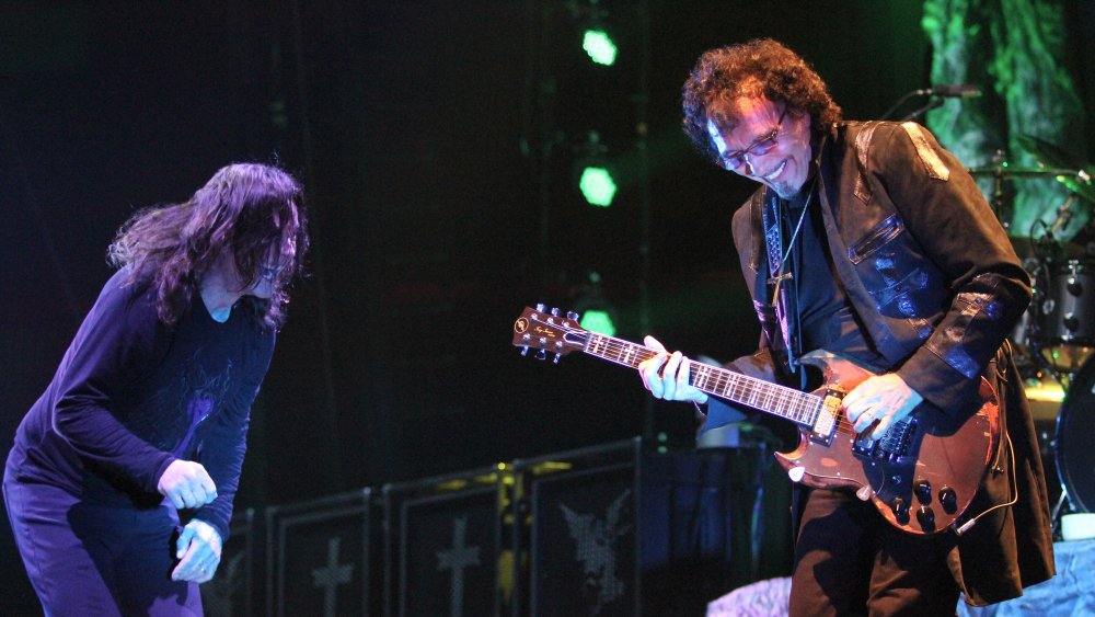 Ozzy Osbourne and Tony Iommi live