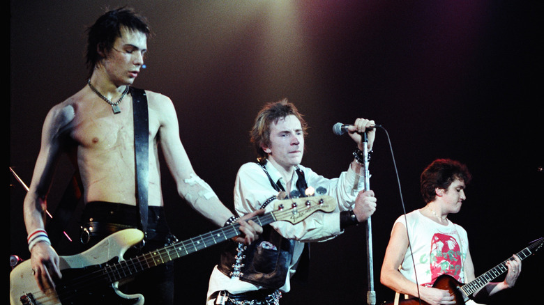 The Sex Pistols playing in San Francisco in 1978