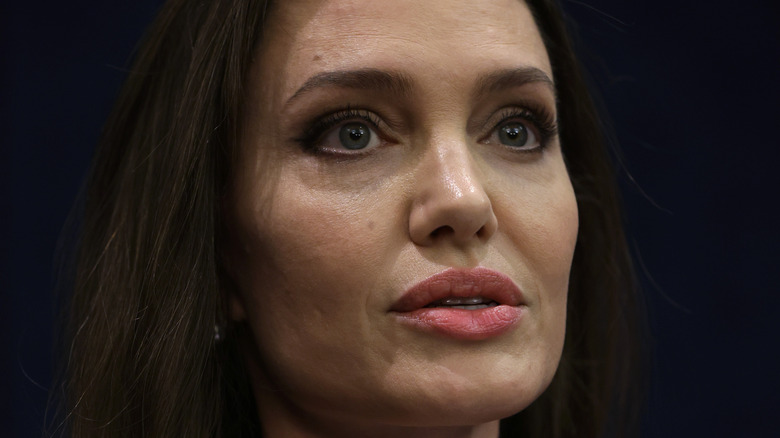 Angelina Jolie close-up