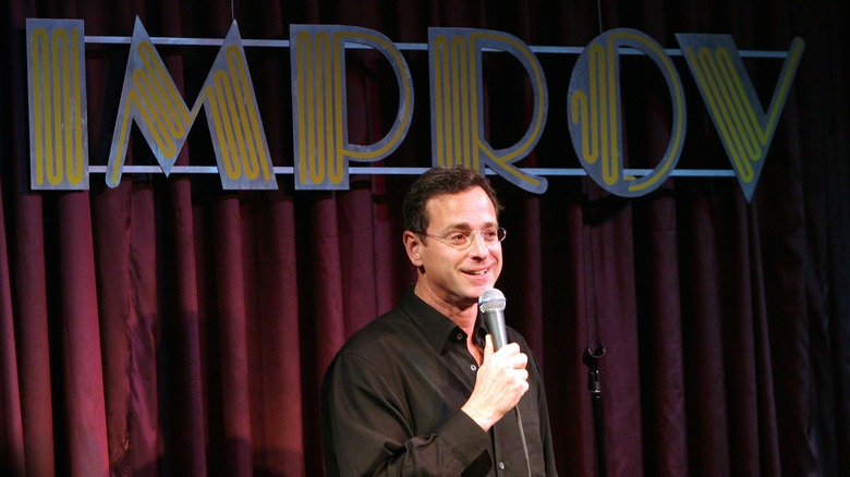 Bob Saget performing at the Improv in 2006