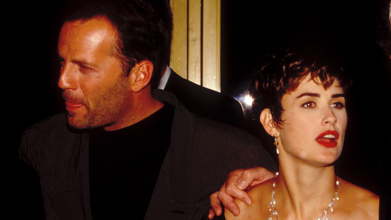 Bruce Willis and Demi Moore