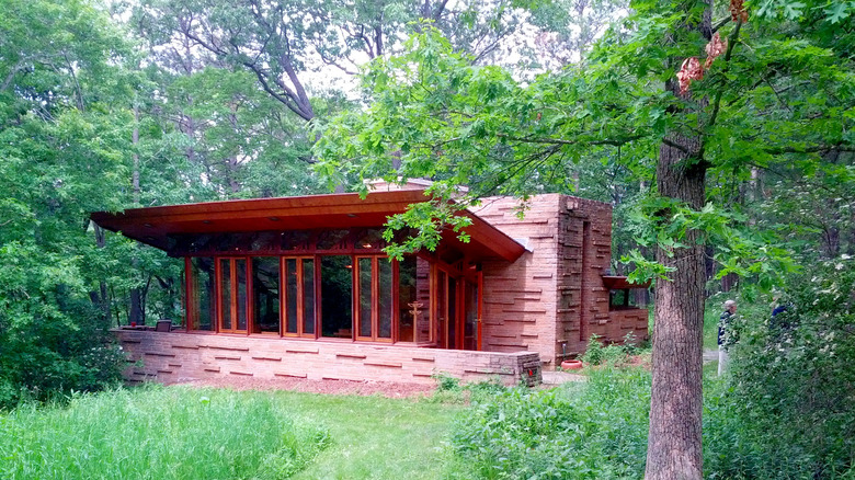 exterior of the Seth Peterson Cottage
