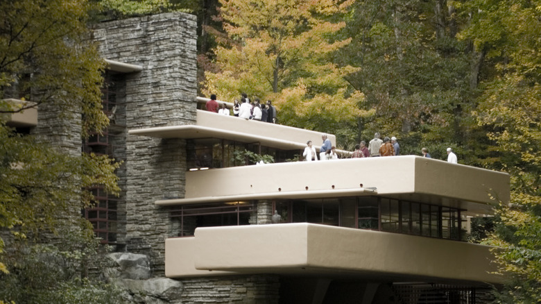 Wright's Fallingwater, in Pennsylvania