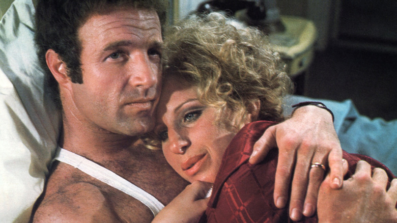 James Caan and Barbra Streisand