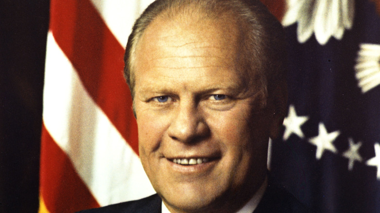 Gerald Ford, in official presidential photograph
