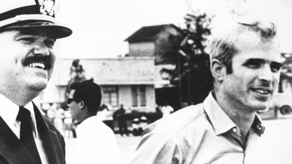 John McCain released from Vietnam