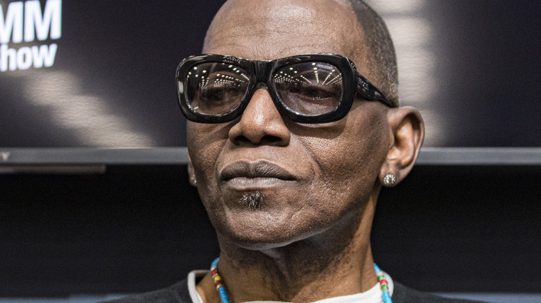 Randy Jackson huge glasses thin