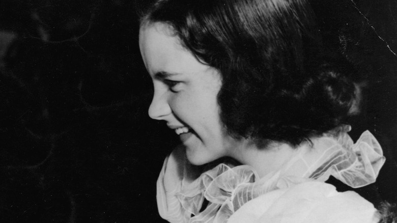 Young Judy Garland, smiling