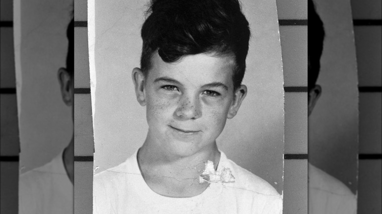 Lee Harvey Oswald child staring ahead