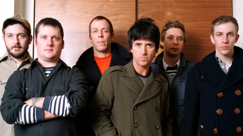 Modest Mouse group photo in 2006