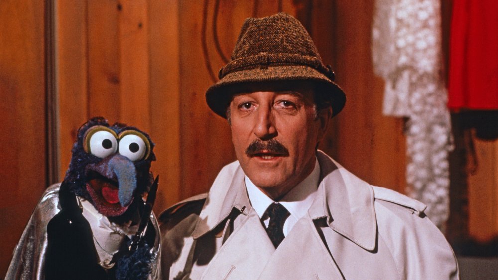 Peter Sellers and Gonzo the Muppet