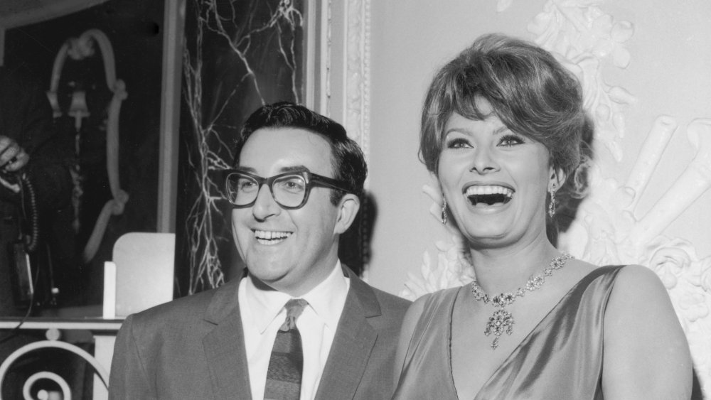 Peter Sellers and Sophia Loren