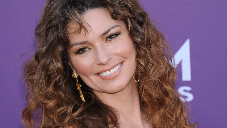 Shania Twain at an awards show
