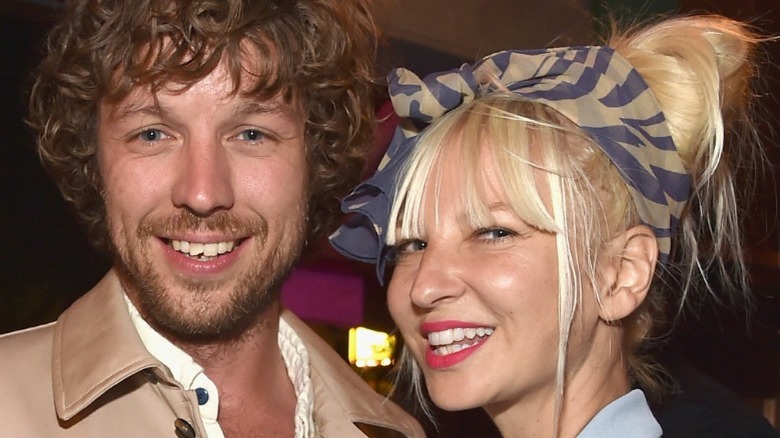 Sia and husband Erik Anders Lang