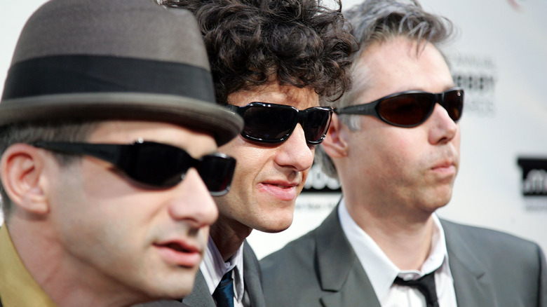 adam yauch adam horovitz mike diamond beastie boys arriving at an event