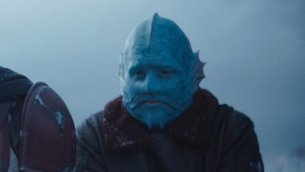 Horatio Sanz blue alien makeup