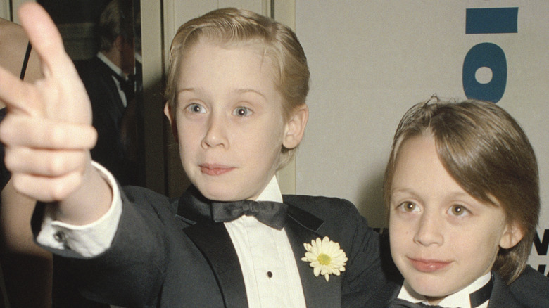 Macaulay and Kieran Culkin