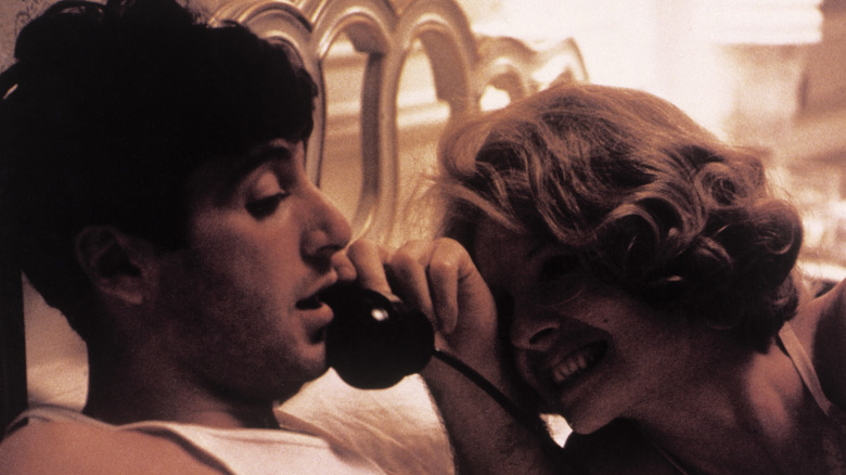 Al Pacino and Diane Keaton play together in a deleted scene from "The Godfather"