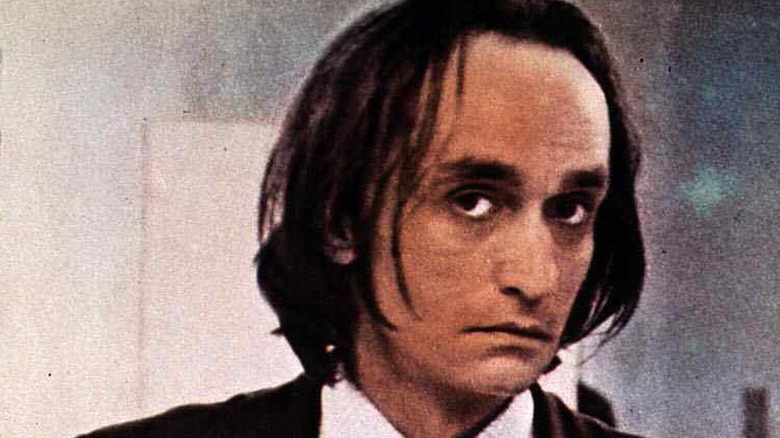 A disheveled John Cazale looks up in "Dog Day Afternoon"