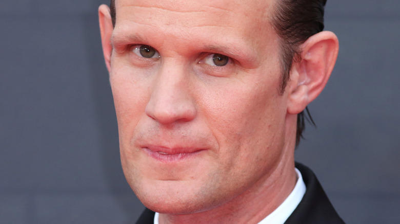 Matt Smith looking serious