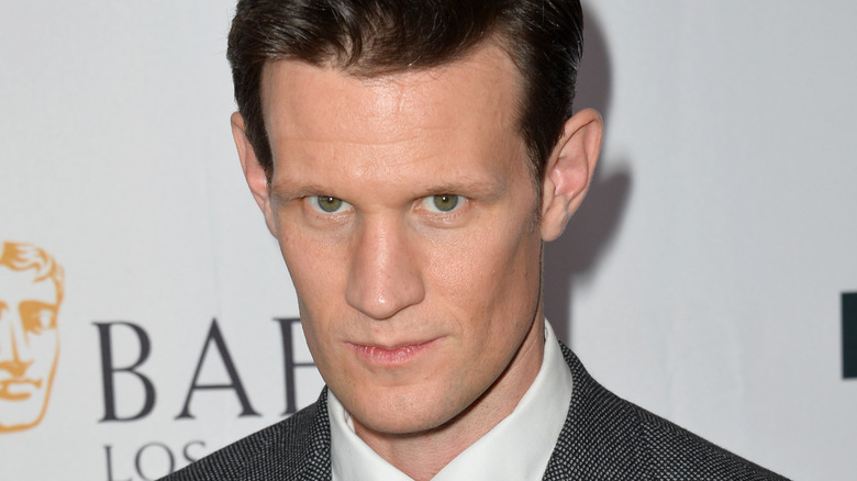 Matt Smith grey suit