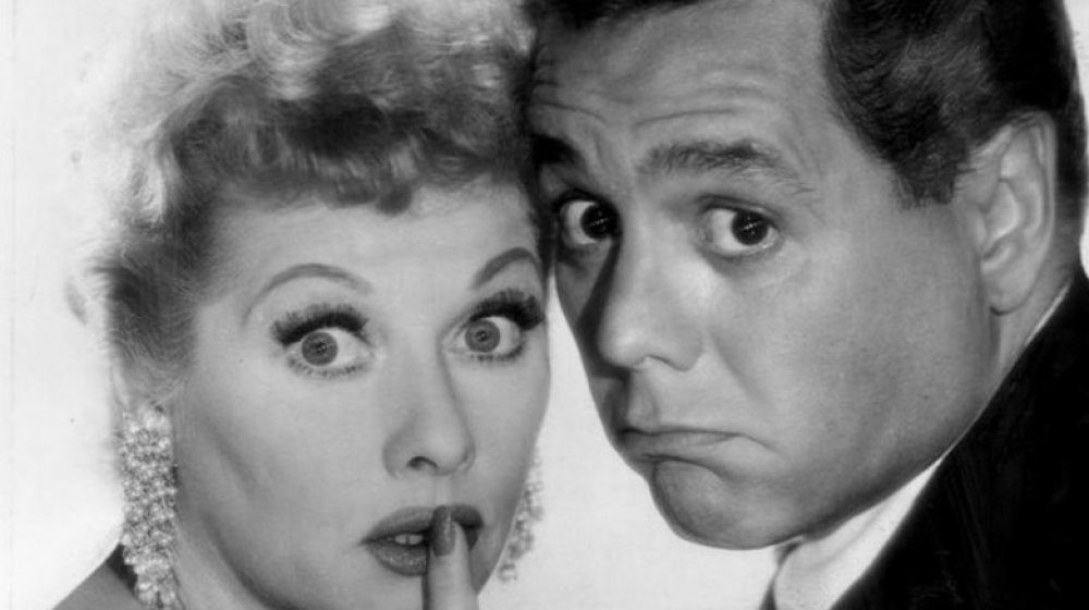 Lucille Ball and Desi Arnaz