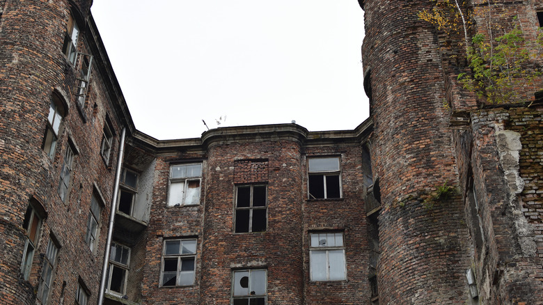 Remnants of the Warsaw ghetto