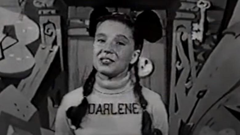 darlene gillespie singing as a mouseketeer