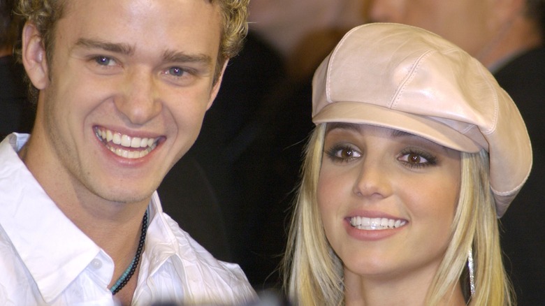 britney spears and justin timberlake at an event