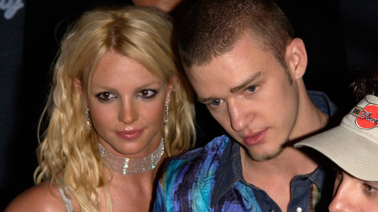 justin timerlake and britney spears at an event