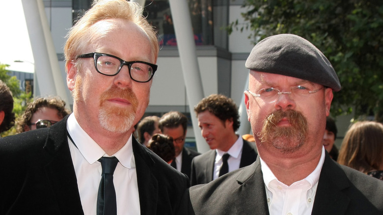 Adam Savage and Jamie Hyneman red carpet