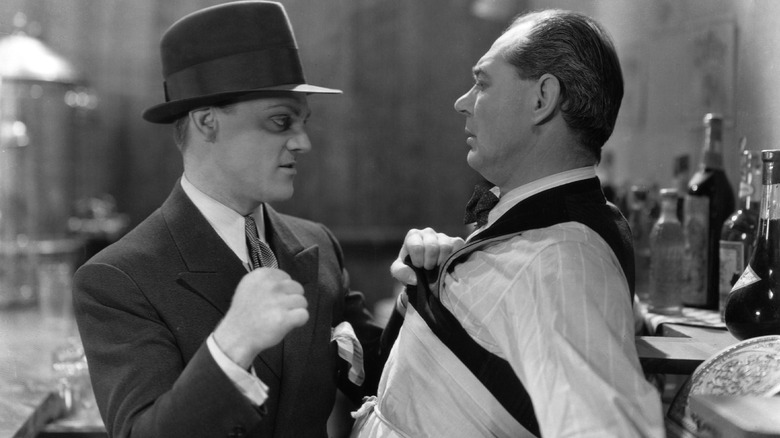 James Cagney grabs Lee Phelps in The Public Enemy