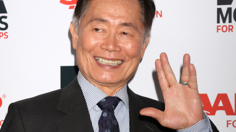 George Takei vulcan salute