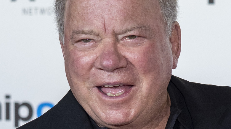 William Shatner smiling