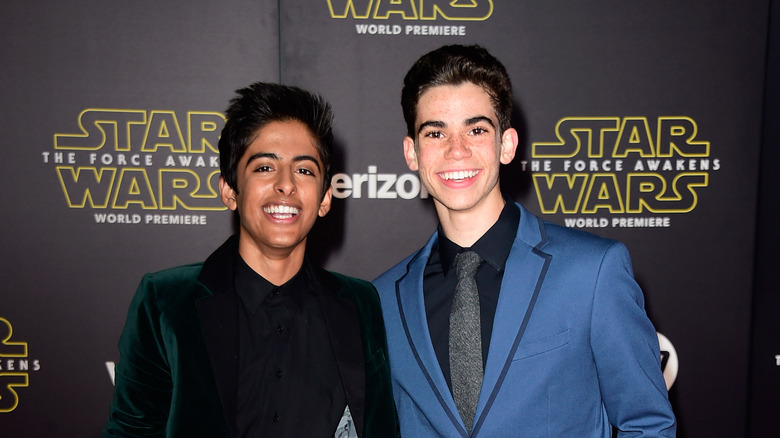Boyce with Co-starr Karan Brar