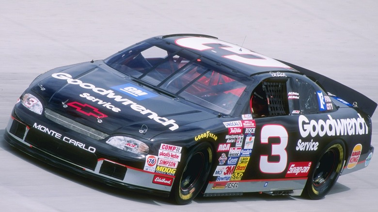Dale Earnhardt Sr. car driving