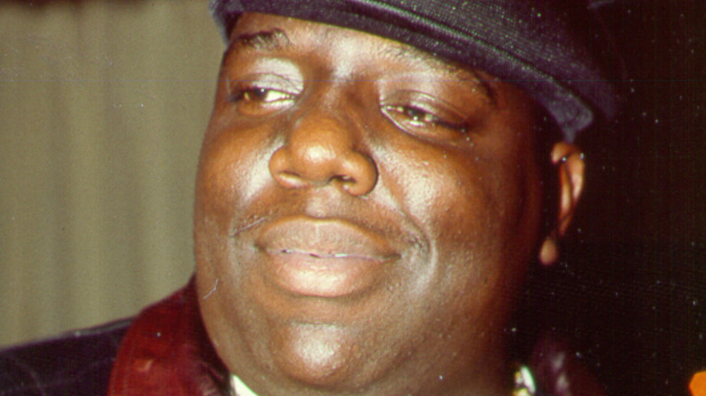 Notorious B.I.G. smiling