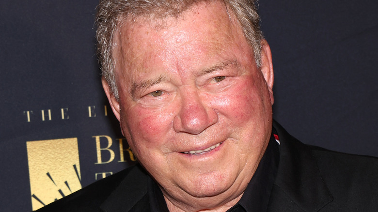 William Shatner smiling