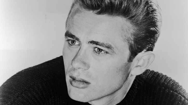 James Dean posing