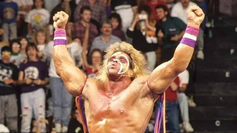 Ultimate Warrior posing