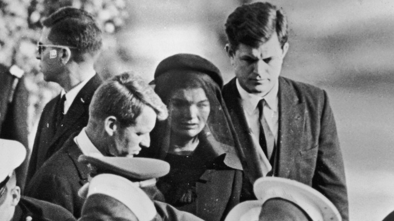Jackie Kennedy at JFK's funeral
