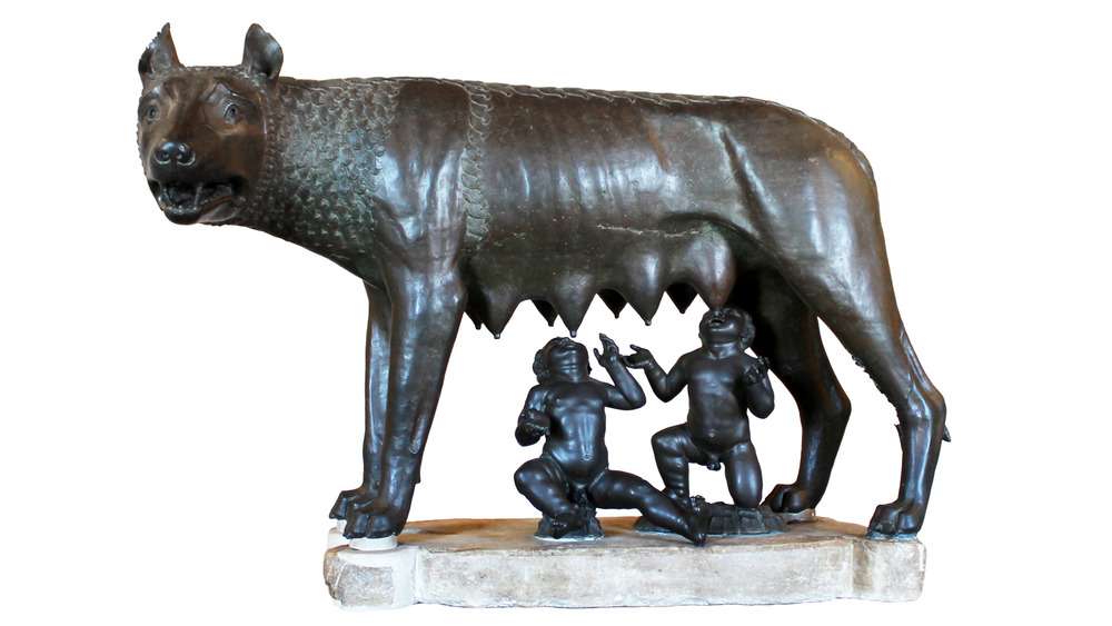 Romulus and Remus Statue