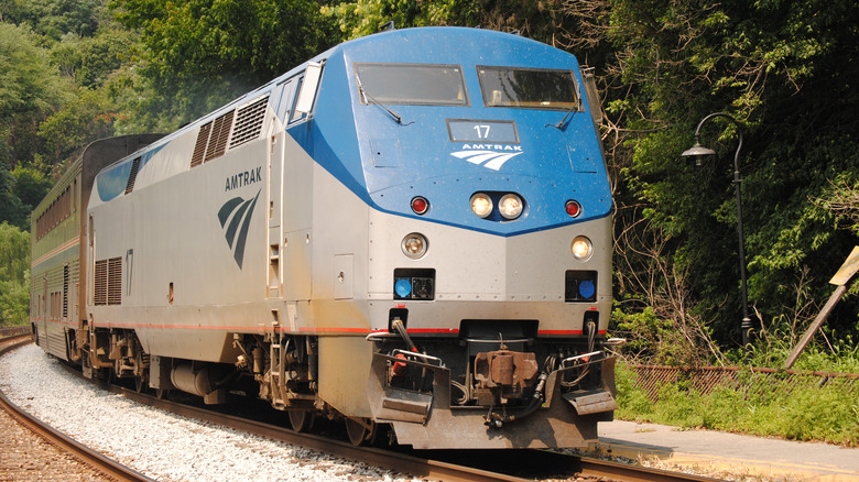 amtrak train engine