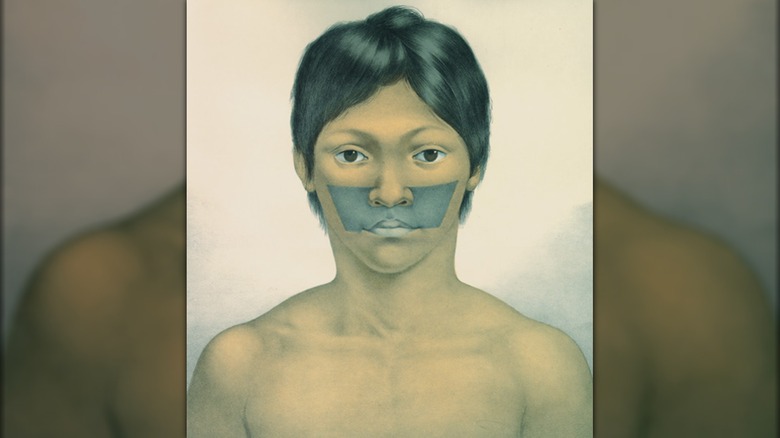 A Carabayo person, drawn in 1820