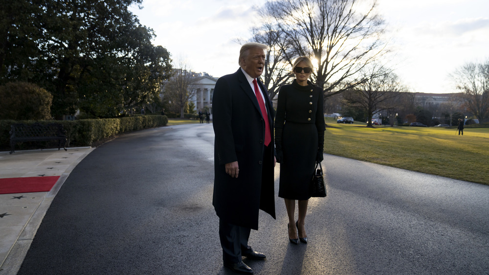 Donald Trump with Melania Trump