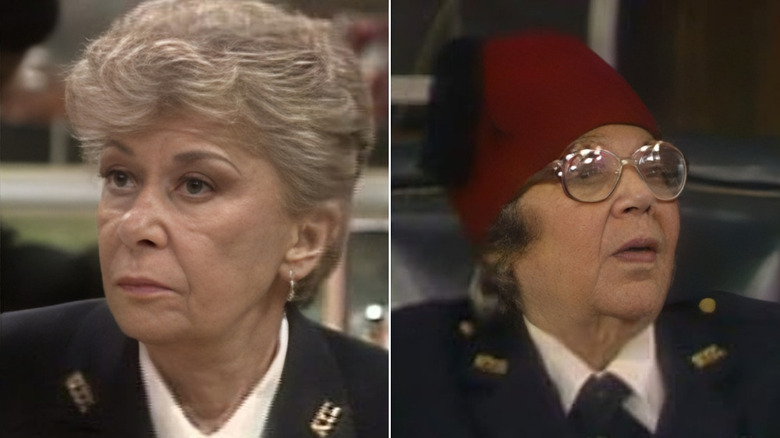 Selma Diamond and Florence Halop on Night Court