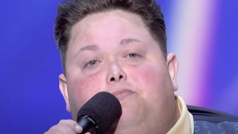 Freddie Combs singing on The X-Factor