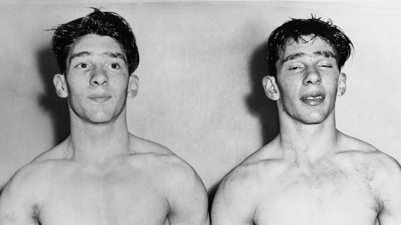 Kray twins shirtless