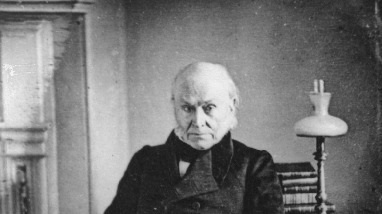 John Quincy Adams staring ahead