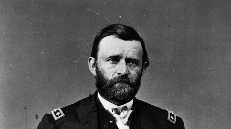 Ulysses Grant staring ahead
